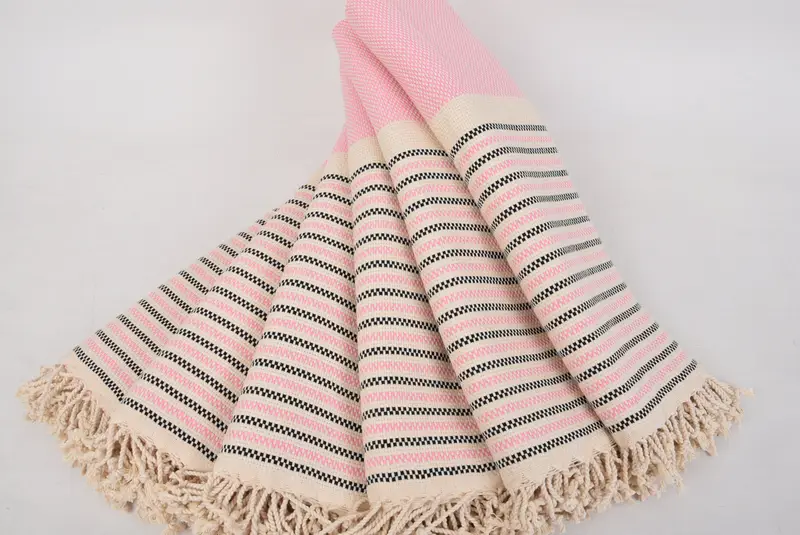 70x40 Cotton Geometric Towel, Bridal Gifts, Custom Wedding Gift, Soft and absorbent Turkish towel, Organic Turkish towel, Personalized Gifts - 4