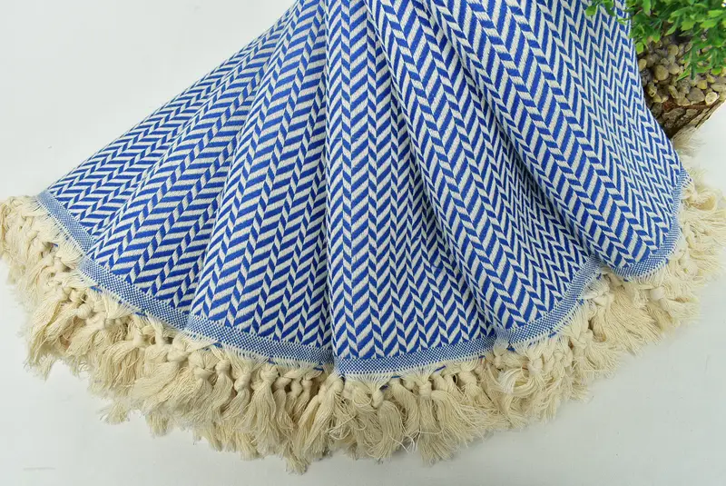 Favores de despedida de soltera de soltera, regalo de boda para la novia, mejor regalo de boda, toalla de chevron de algodón 70x40, toalla turca personalizada, toalla suave - 4