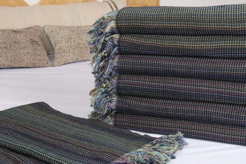 Turkish Tablecloth, Housewarming Gift, Bachelorette Gifts, Home Decor Blankets, Turkish Blanket, 100x80 Cotton Waffle Towel, Christmas Tablecloth - 3