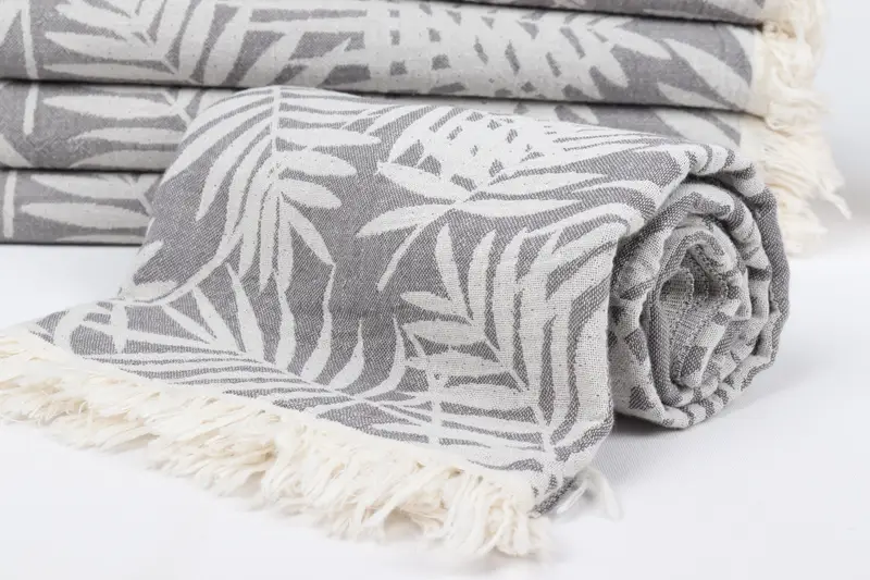 Scarf Towel, Personalized Wedding Gift For Couple, Turkish hand towel, Personalized Bridesmaid Gift, Bath towel, 64x40 Cotton Floral Patterned Towel - 5