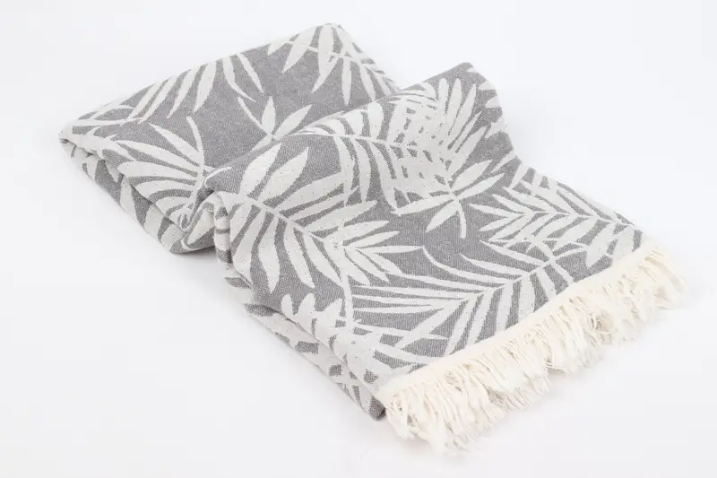 Scarf Towel, Personalized Wedding Gift For Couple, Turkish hand towel, Personalized Bridesmaid Gift, Bath towel, 64x40 Cotton Floral Patterned Towel - 7