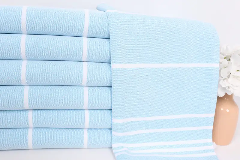 Spa Towel, Wedding Favors, Wedding Gift, Monogram Turkish Bath Towel, Guest Towel, 38x18 Cotton Striped Towel, Turkish Towel, Monogram Kitchen Towel - 2