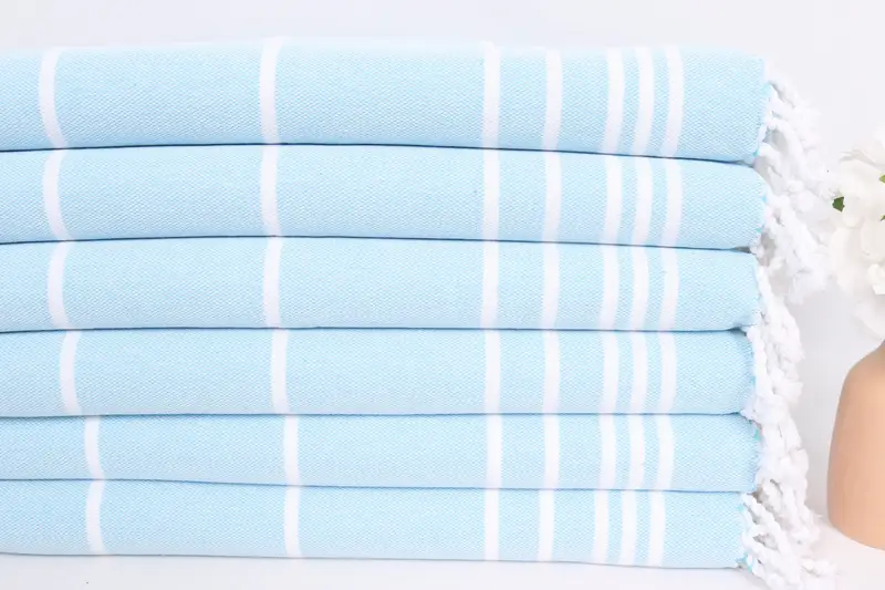 Spa Towel, Wedding Favors, Wedding Gift, Monogram Turkish Bath Towel, Guest Towel, 38x18 Cotton Striped Towel, Turkish Towel, Monogram Kitchen Towel - 3