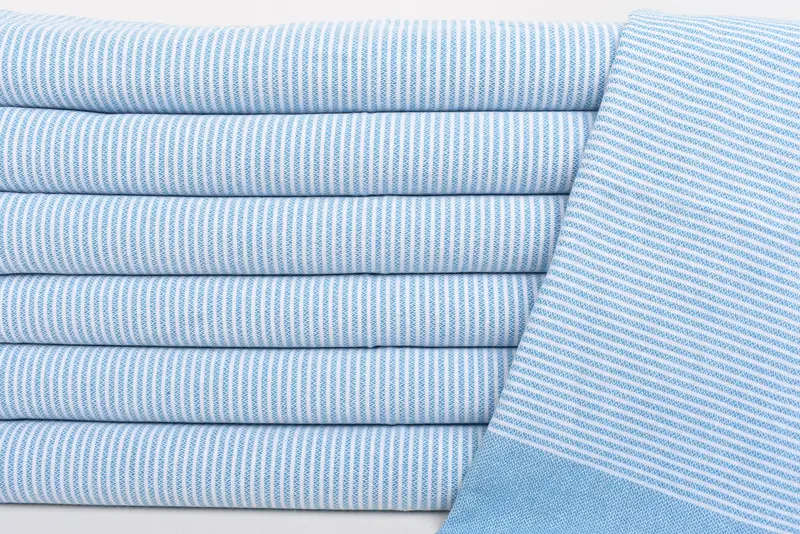 Bridesmaid Gift, Bridesmaid Gifts, 40x18 Cotton Striped Towel, Gift For Him, Bridal Shower Gifts, Monogram Kitchen Towel, Personalized Kitchen Towel - 2