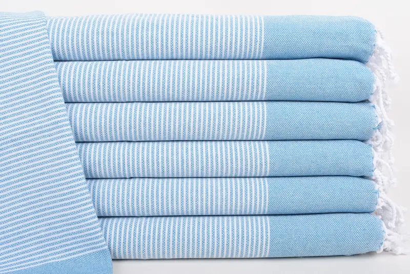 Bridesmaid Gift, Bridesmaid Gifts, 40x18 Cotton Striped Towel, Gift For Him, Bridal Shower Gifts, Monogram Kitchen Towel, Personalized Kitchen Towel - 1