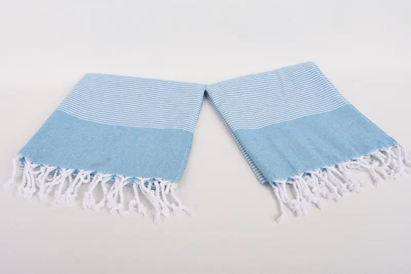 Bridesmaid Gift, Bridesmaid Gifts, 40x18 Cotton Striped Towel, Gift For Him, Bridal Shower Gifts, Monogram Kitchen Towel, Personalized Kitchen Towel - 6