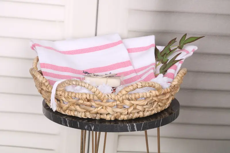 36x24 Cotton Herringbone Towel, Personalized Gift, Turkish Towel Hand Towel, Monogrammed Hand Towel, Valentines Day Gift For Him, Best Friend Gift - 5