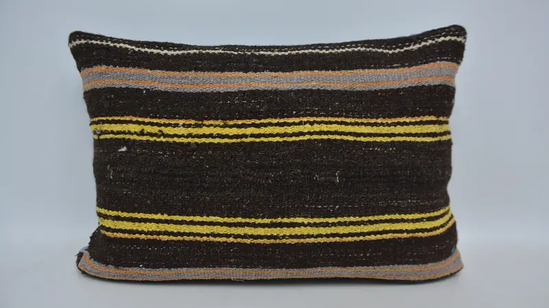 20x28 Brown Pillow, Pet Cushion, Vintage Pillow, Pet Cushion Cover, Boho Pillow Sham Cover, Vintage Kilim Throw Pillow, Cushion - 1