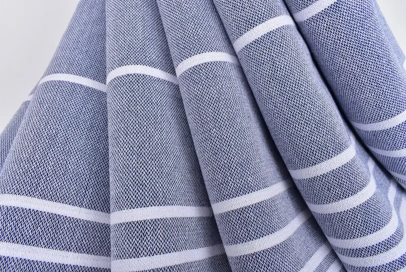 38x18 Cotton Striped Towel, Bridal Shower Gift, Bathroom Hand Towel, Personalized Dish Towel, Kitchen Towel, Monogrammed Hand Towel, Summer Towel - 20