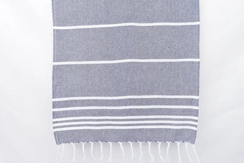 38x18 Cotton Striped Towel, Bridal Shower Gift, Bathroom Hand Towel, Personalized Dish Towel, Kitchen Towel, Monogrammed Hand Towel, Summer Towel - 30