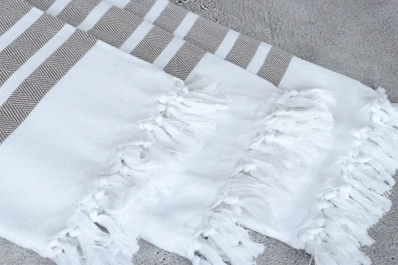Summer Towel, Best Friend Gift Ideas, Custom Gift, Custom Wedding Gifts, 68x36 Cotton Chevron Towel, Turkish Towel Beach, Bachelorette Party Items - 5
