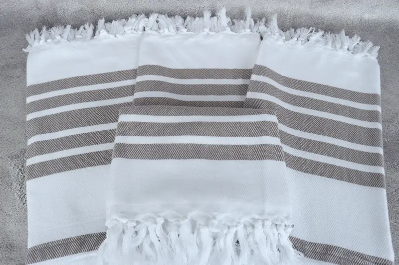 Summer Towel, Best Friend Gift Ideas, Custom Gift, Custom Wedding Gifts, 68x36 Cotton Chevron Towel, Turkish Towel Beach, Bachelorette Party Items - 4