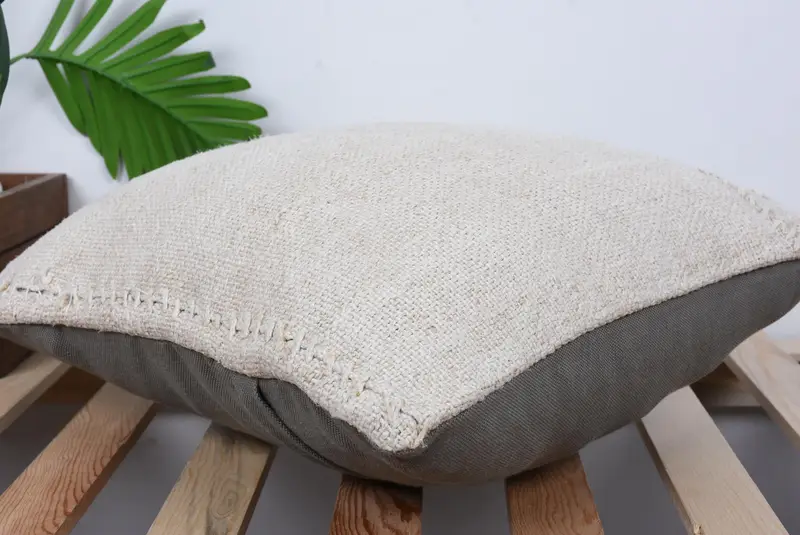 Couch Cushion Cover, Pastel Cushion Case, Throw Kilim Pillow, Pillow, Home Decor Pillow, Ethnical Kilim Rug Pillow, 16x16 White Pillow Case - 6