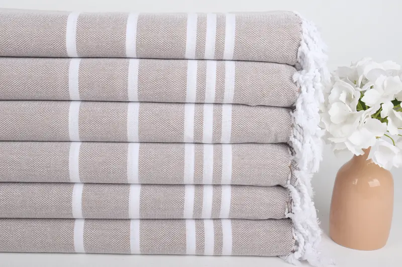 Bachelor Party Favors, 70x40 Cotton Striped Towel, Bridesmaid Gifts, Personalized Beach Towel, Travel towel, Bachelorette Towel, Christmas Gift - 3