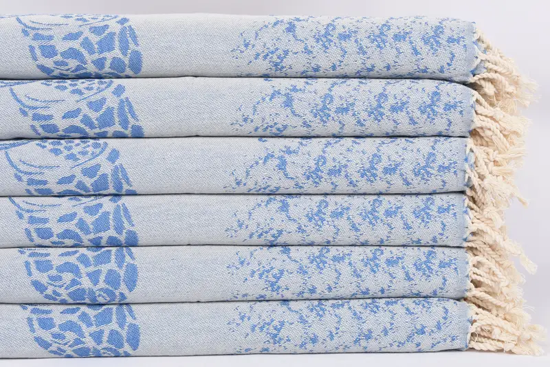Welcome Wedding Gift, Turkish Towel Hand Towel, Turkish Hand Towel, Gym Towel, Small Bath Towels, Guest Towel, 36x18 Cotton Carretta Patterned Towel - 4