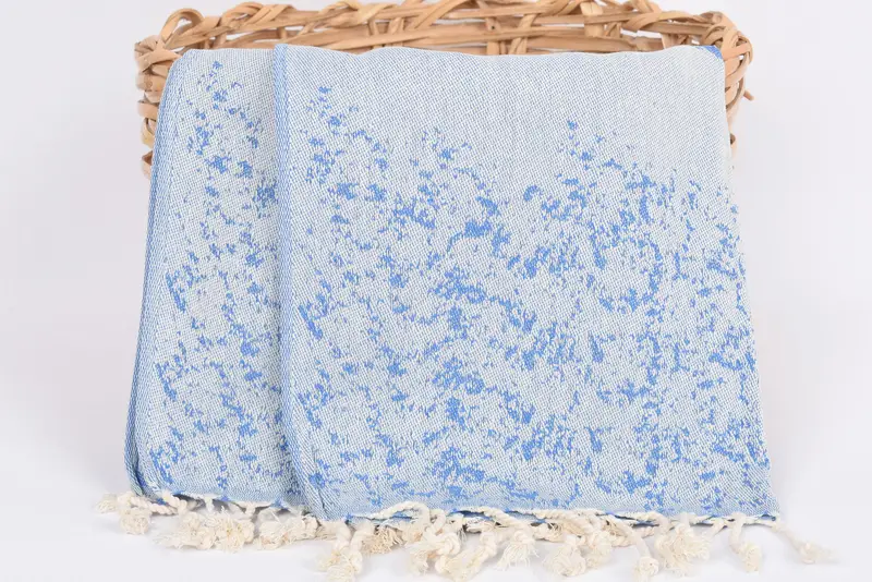 Welcome Wedding Gift, Turkish Towel Hand Towel, Turkish Hand Towel, Gym Towel, Small Bath Towels, Guest Towel, 36x18 Cotton Carretta Patterned Towel - 6