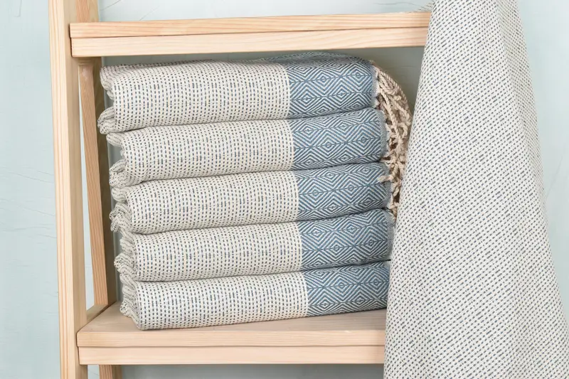 Organic towel, Personalized Wedding Gift, Custom Bath Towel, 70x40 Cotton Diamond Towel, Bachelor Party Favors, Turkish towel, Wedding Towel - 2