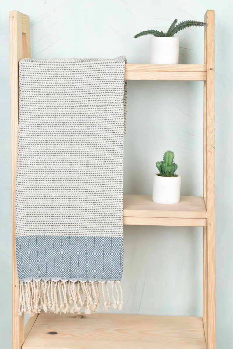 Organic towel, Personalized Wedding Gift, Custom Bath Towel, 70x40 Cotton Diamond Towel, Bachelor Party Favors, Turkish towel, Wedding Towel - 8