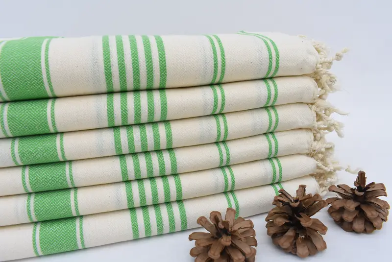 Holiday Towel, Personalized Gifts, Peshtemal, 70x40 Cotton Striped Towel, Sand-free towel, Monogrammed Beach Towel, Bulk Order Towel, Organic Towel - 2