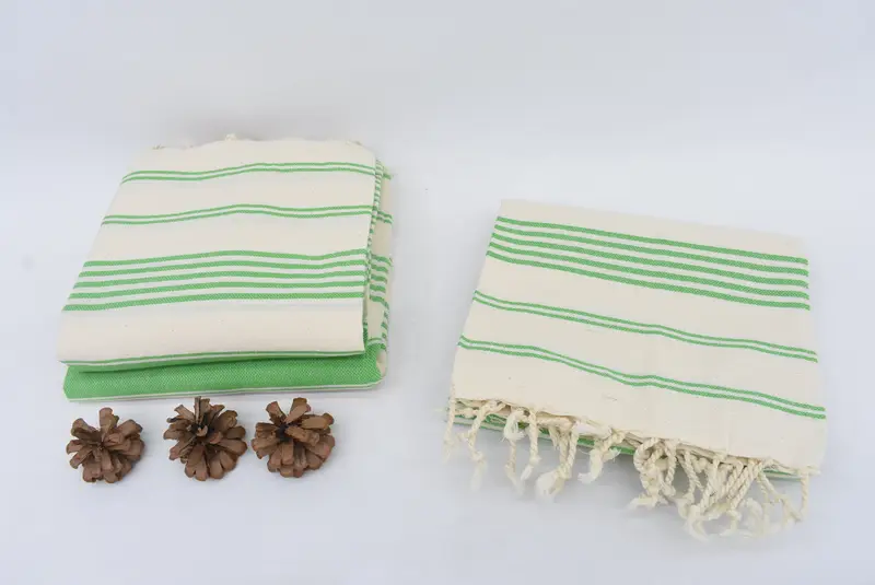 Holiday Towel, Personalized Gifts, Peshtemal, 70x40 Cotton Striped Towel, Sand-free towel, Monogrammed Beach Towel, Bulk Order Towel, Organic Towel - 7