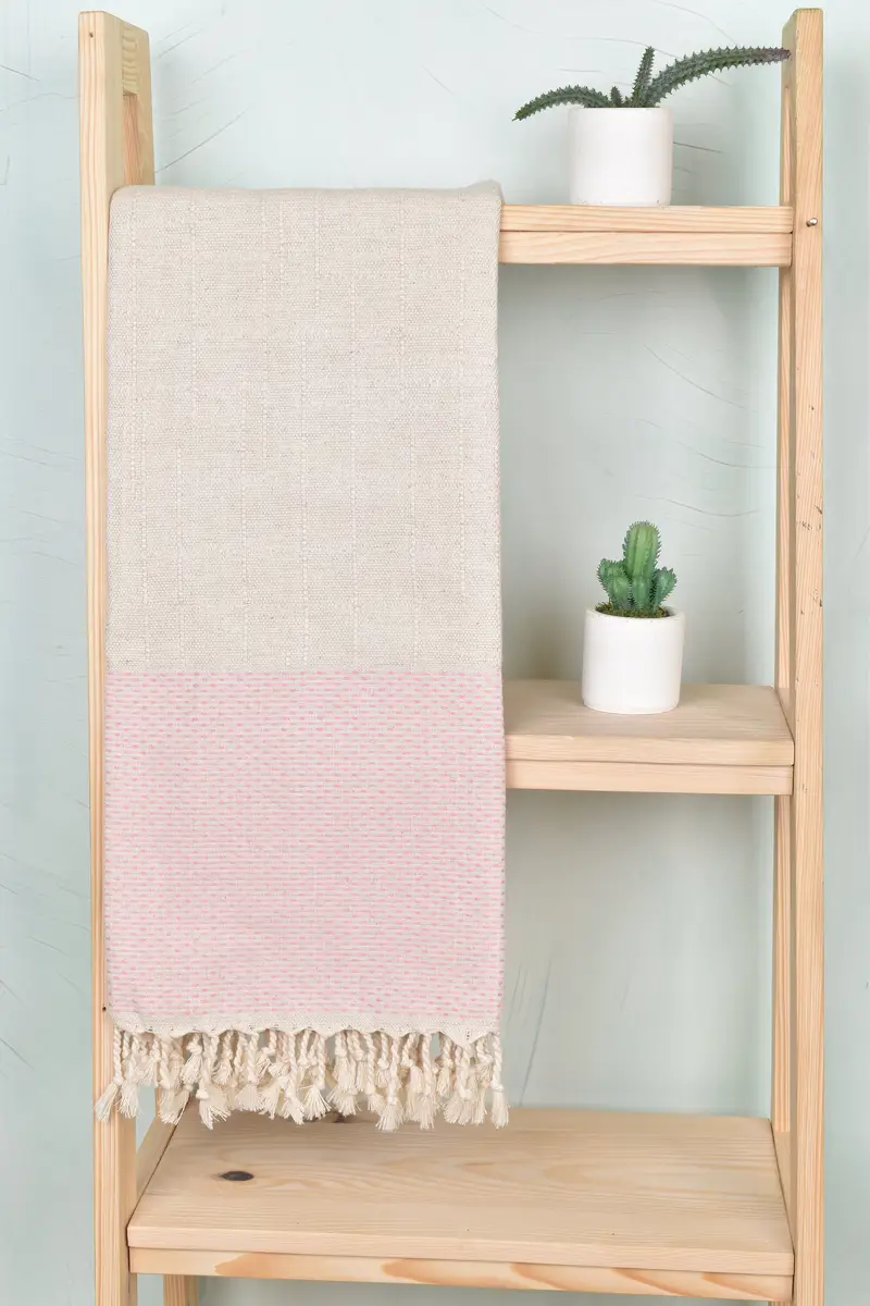 Custom Wedding Gifts, 70x40 Cotton Polka Dot Towel, Thin towel, Housewarming Gift, Custom Beach Towel, Beach Theme Wedding Gift, Spa Towel, Spa Gift - 8