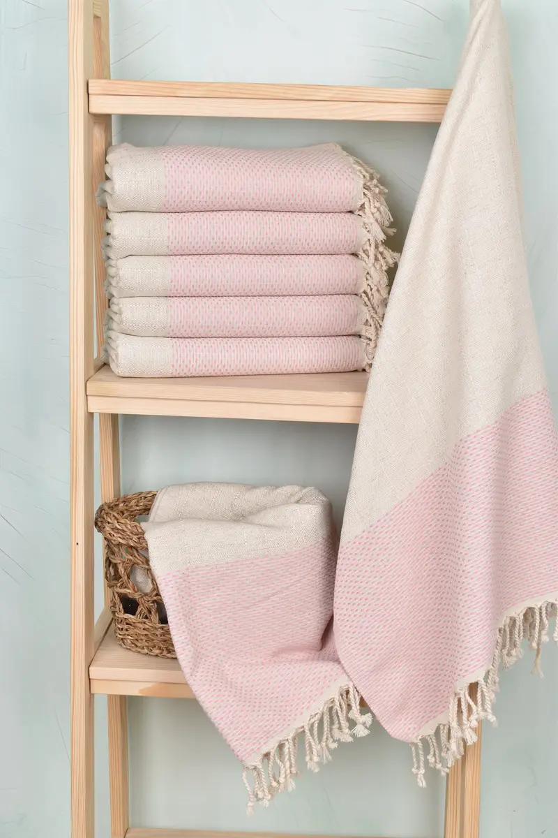 Custom Wedding Gifts, 70x40 Cotton Polka Dot Towel, Thin towel, Housewarming Gift, Custom Beach Towel, Beach Theme Wedding Gift, Spa Towel, Spa Gift - 3