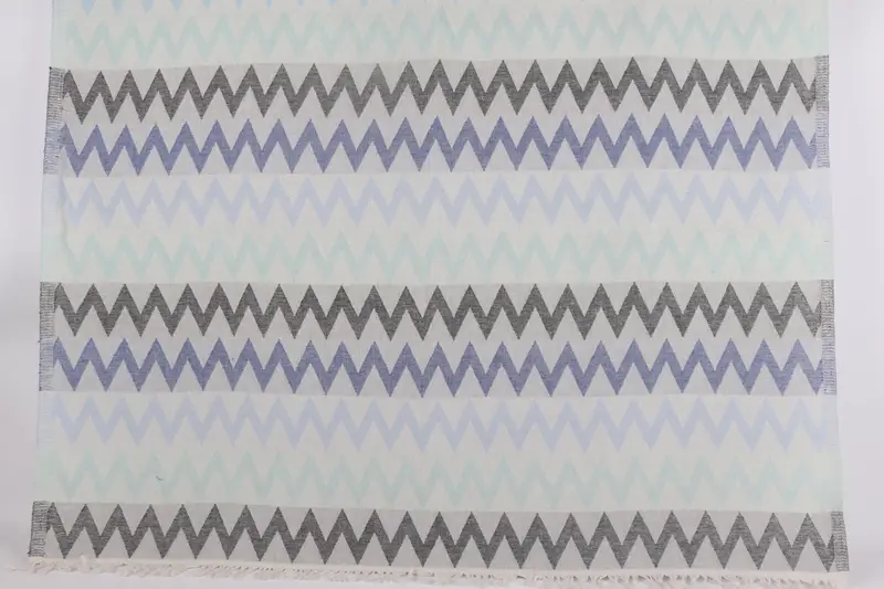 Organic Beach Towel, Best Beach Towel, Beach Towel Gift, Gift Towel, 70x40 Cotton Zigzag Design Towel, Sand-free towel, Girls Weekend Getaways Ideas - 1