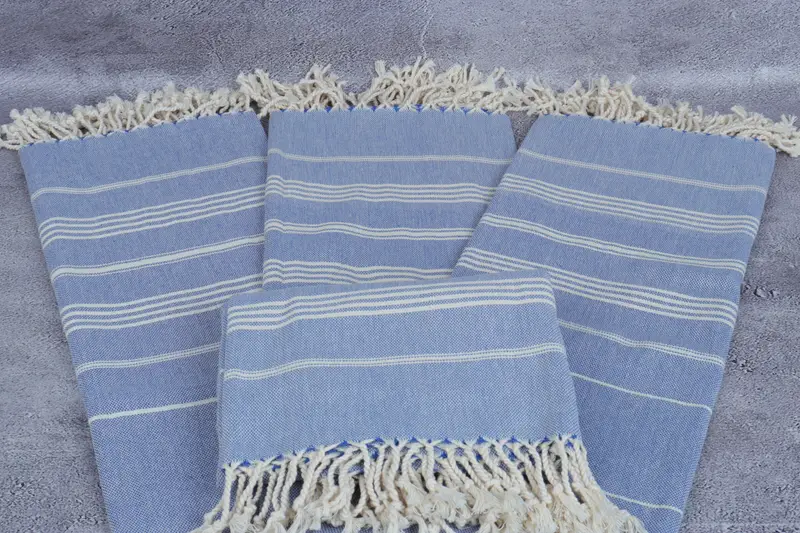 Turkish beach towel, Florida Bachelorette Party Favors, Valentines Day Gift, Bridal Shower Favors, Beach Towel Bulk, 70x40 Cotton Striped Towel - 4