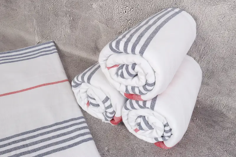 Family Gift, Personalized Beach Towel, Gift For Her, Gift For The Home Decor, Personalized Bridesmaid Gift, 68x36 Cotton Striped Terry Towel - 8