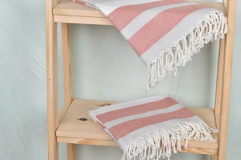 Valentines Day Gift For Him, Beach Size Towel, Personalized Wedding Gift, 70x40 Cotton Striped Towel, Custom Wedding Gifts, Monogram Beach Towel - 5