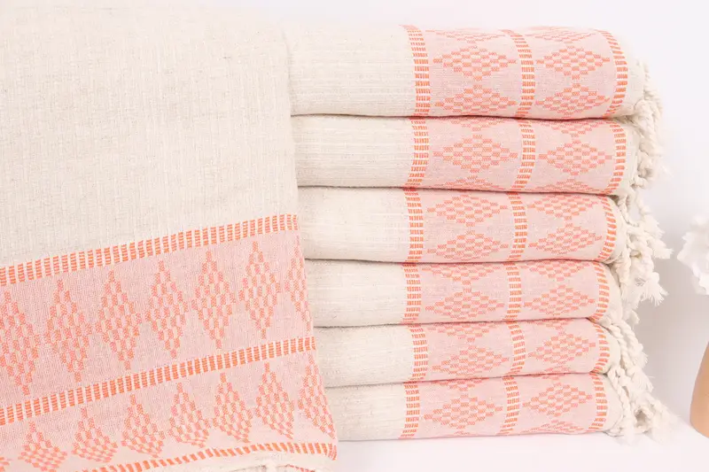 100x88 Keten Kilim Tasarım Havlusu, Ekstra Büyük Masa örtüsü, Battaniye Atış, Bekarlık Partisi Öğeleri, Gelin Hediyesi, Masa Korkuşu, Nedime Hediyeleri - 2