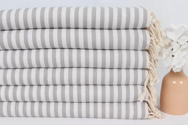 Personalized Hand Towel, Spooky Bachelorette Party Gifts, Turkish Towel Hand Towel, Unique Gift, 40x18 Cotton Striped Towel, Turkish Hand Towel - 3