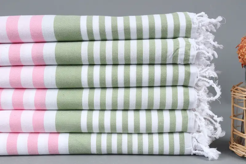 Bachelor Gifts, 68x36 Cotton Striped Towel, Sand-resistant towel, Bathroom Towel, Beach Towel Personalized, Turkish Towel USA, Gift For Wedding Day - 2