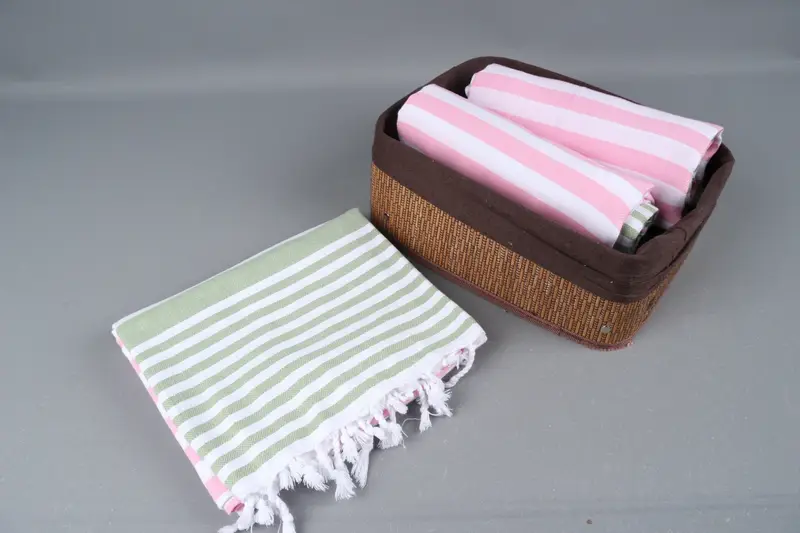 Bachelor Gifts, 68x36 Cotton Striped Towel, Sand-resistant towel, Bathroom Towel, Beach Towel Personalized, Turkish Towel USA, Gift For Wedding Day - 5