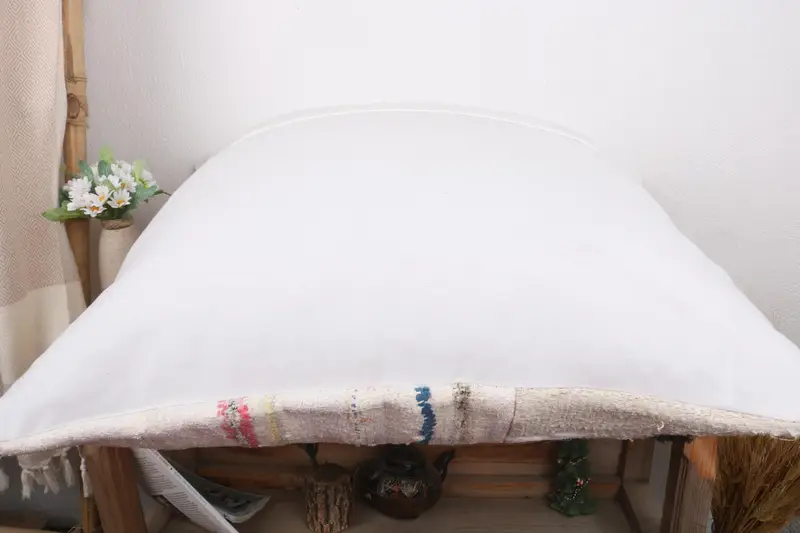 Cushion Cover, 28x28 White Cushion Case, One Of A Kind Cushion Cover, Ethnical Kilim Rug Pillow, Vintage Pillow, Vintage Kilim Pillow - 7