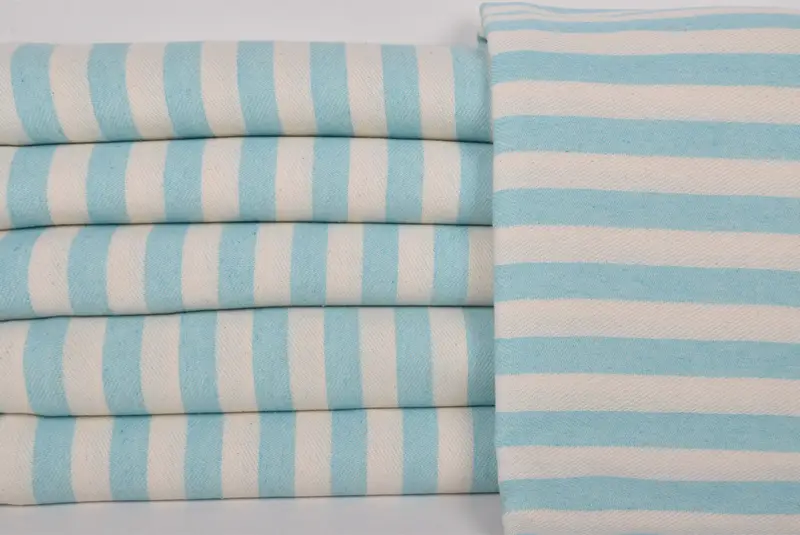 Beach towel, Best Friend Christmas Gift, Bachelor Gifts, 80x36 Cotton Striped Towel, Peshtemal Towel USA, Embroidery Towel, Monogram Beach Towel - 1