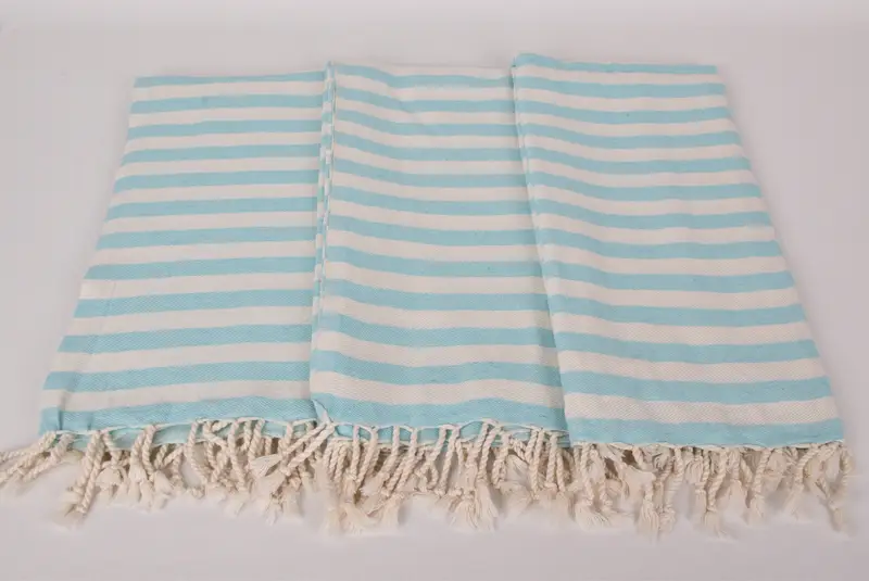 Beach towel, Best Friend Christmas Gift, Bachelor Gifts, 80x36 Cotton Striped Towel, Peshtemal Towel USA, Embroidery Towel, Monogram Beach Towel - 7