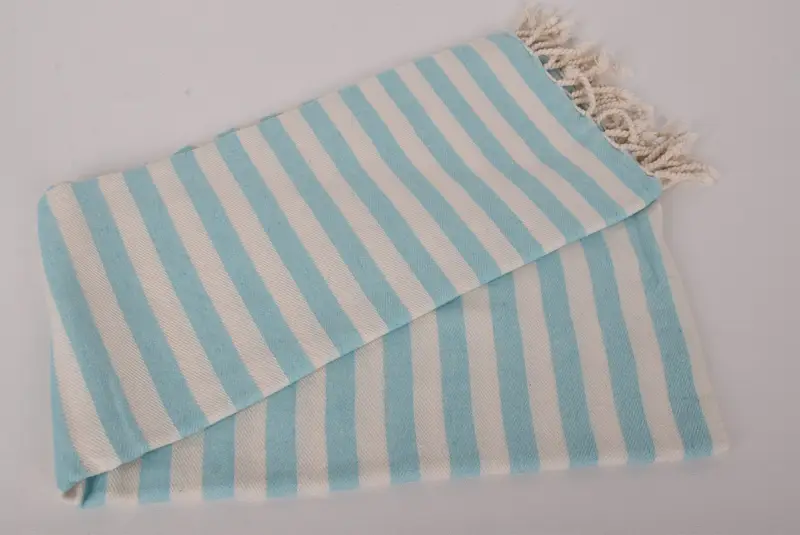 Beach towel, Best Friend Christmas Gift, Bachelor Gifts, 80x36 Cotton Striped Towel, Peshtemal Towel USA, Embroidery Towel, Monogram Beach Towel - 4