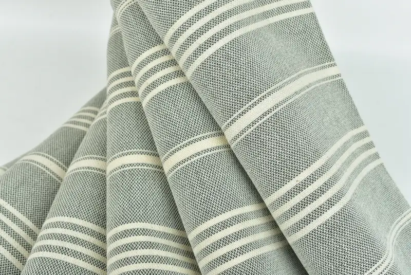 Summer Towel, 68x40 Cotton Striped Towel, Bridal Shower Gift, Custom Wedding Gifts, Merry Christmas Gifts, Beach Towel Monogram, Large Turkish Towel - 5