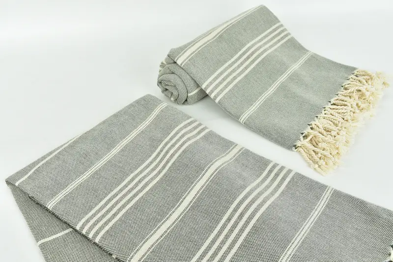 Summer Towel, 68x40 Cotton Striped Towel, Bridal Shower Gift, Custom Wedding Gifts, Merry Christmas Gifts, Beach Towel Monogram, Large Turkish Towel - 7