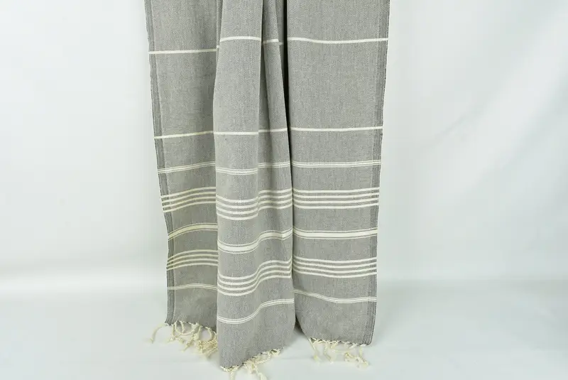 Summer Towel, 68x40 Cotton Striped Towel, Bridal Shower Gift, Custom Wedding Gifts, Merry Christmas Gifts, Beach Towel Monogram, Large Turkish Towel - 8