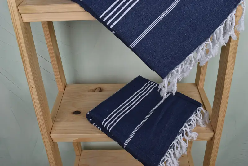 Bulk Order Towel, Beach Theme Wedding Gift, Custom Gift, Peshtemal, 70x40 Cotton Striped Towel, Monogrammed Beach Towel, Turkish bath towel - 5