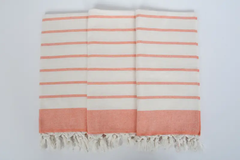 Brautduschengeschäfte, kleine Badetücher, 36x18 Baumwollstreifenhandtuch, Hauswärmegeschenk, türkisches Handtuch Handtuch, Monogrammhandtücher, Brautjungferngeschenke - 7
