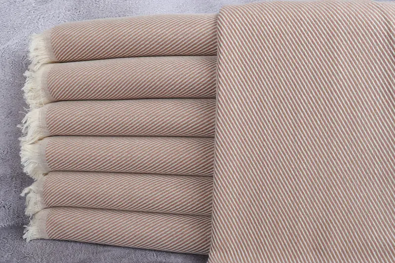70x36 Cotton Striped Towel, Thin towel, Lightweight Turkish towel, Scarf Towel, Bachelor Party Gifts, Quick-Dry Beach Towel, Turkish Bath Towel USA - 1