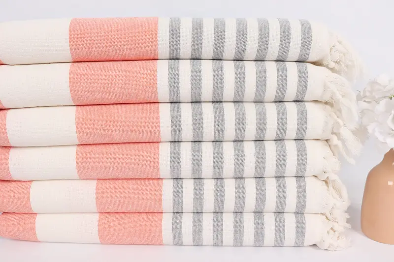 Monogram Hand Towel, Beach Wedding Favor, Gifts For Him, 36x18 Cotton Striped Terry Towel, Embroidery Towels, Kitchen Towel, Personalized Hand Towel - 3