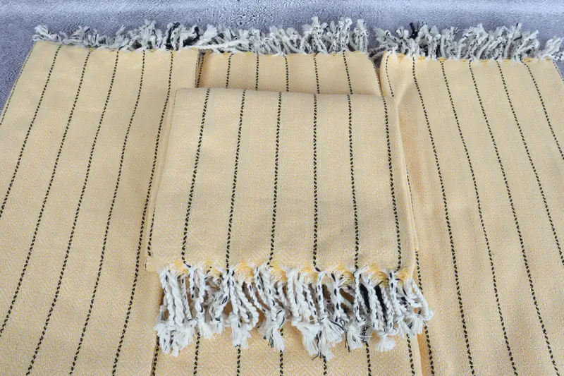 Custom Towel, Organic Cotton Towel, Anniversary Gift For Her, 68x38 Cotton Diamond Towel, Beach Theme Wedding Gift, Turkish hand towel, Custom Gift - 4
