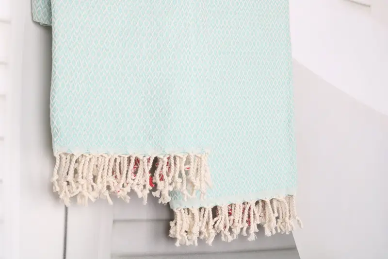 Quick-Dry Beach Towel, Towel With Name, 70x40 Cotton Diamond Towel, Summer Gift Ideas, Best Friend Gift, Baby Boy Gift, Turkish Towel USA - 8