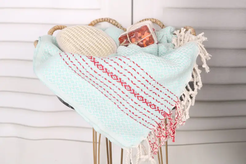 Quick-Dry Beach Towel, Towel With Name, 70x40 Cotton Diamond Towel, Summer Gift Ideas, Best Friend Gift, Baby Boy Gift, Turkish Towel USA - 2