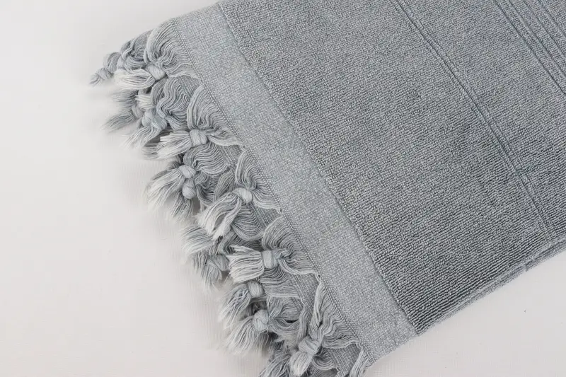 Absorbent towel, Sand-resistant towel, 70x36 Cotton Striped Terry Towel, Lightweight towel, Thin and lightweight Turkish peshtemal, Gift For Bride - 7