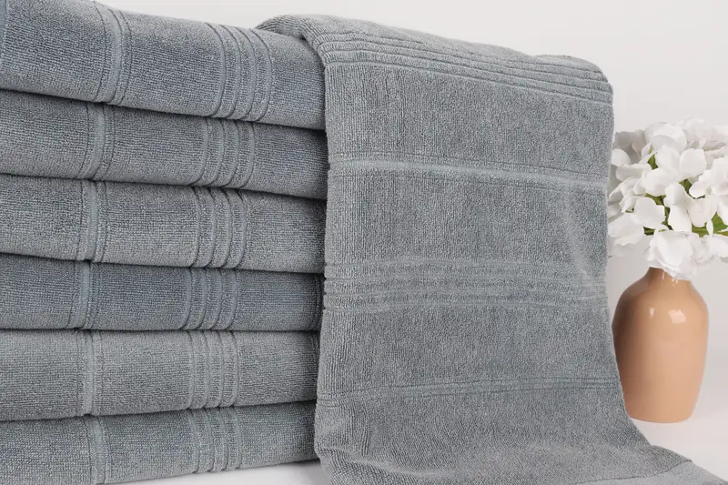 Absorbent towel, Sand-resistant towel, 70x36 Cotton Striped Terry Towel, Lightweight towel, Thin and lightweight Turkish peshtemal, Gift For Bride - 2